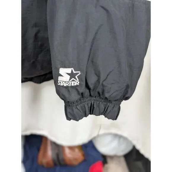 Vintage Starter Boston Bruins Pullover Puffer Coat w/ Front Pocket Size 2XL/XXL - Picture 5 of 15